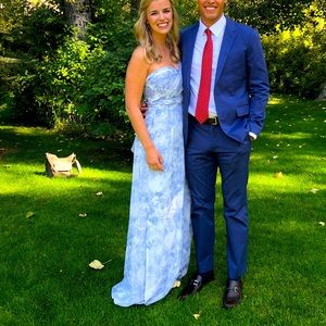 Light Blue Formal Dress